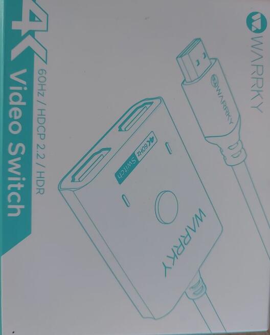 KABEL FIRMY WARRKY HDMI 2 PORTY 4K 60HZ HDCP 2.2