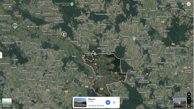 Posiadam 7 działek budowlanych w Węgrowie ul. Miedzianka.
