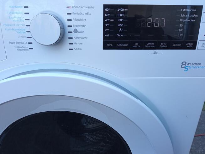 Pralko-suszarka BEKO 8/5KG 1400RPM C INVERTER