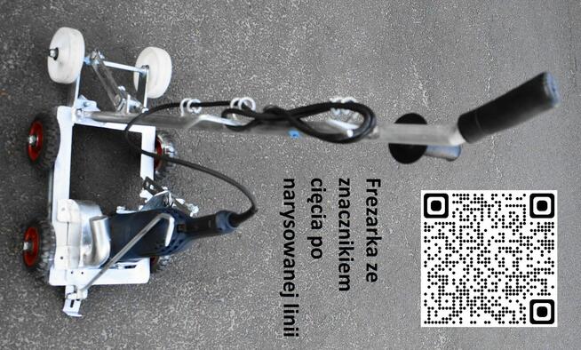 Dylatacje - Frezarka do fazowania nacięć dylatacji i rowków