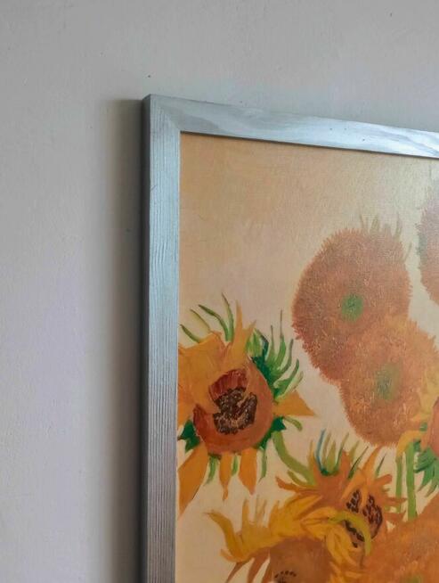 Obraz na płótnie - Słoneczniki, Vincent van Gogh, 50x70cm