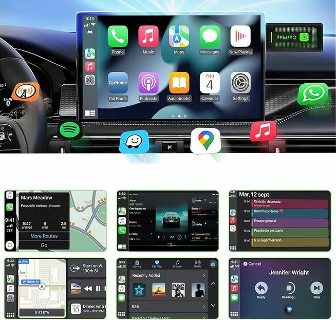 ADAPTER SAMOCHODOWY - CARPLAY