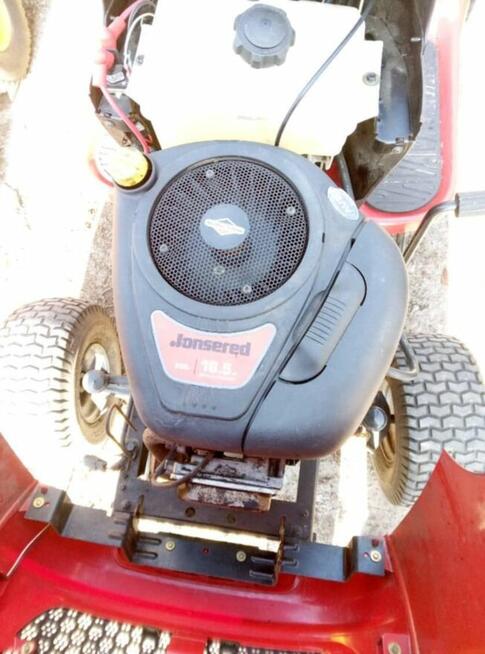 Traktorek kosiarka bez kosiska 16,5 HP Jonsered