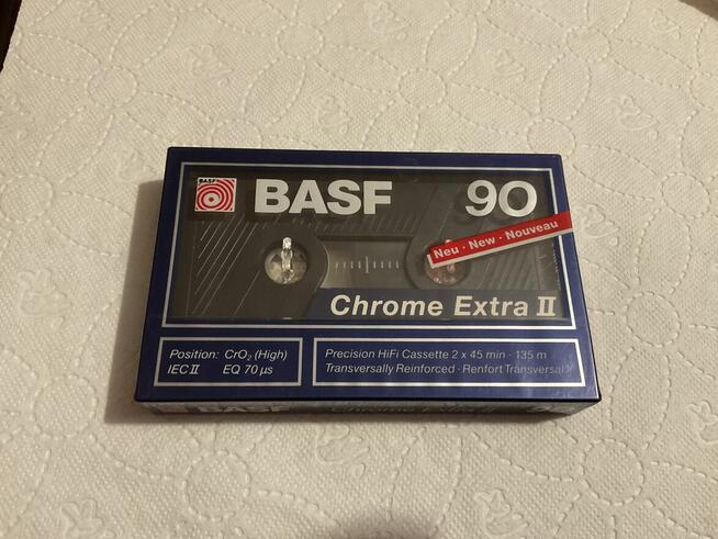 Kasety Basf 90 i TDK SA 90