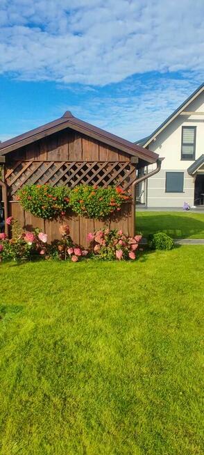 Dwa domki letniskowe blisko lasu i morza