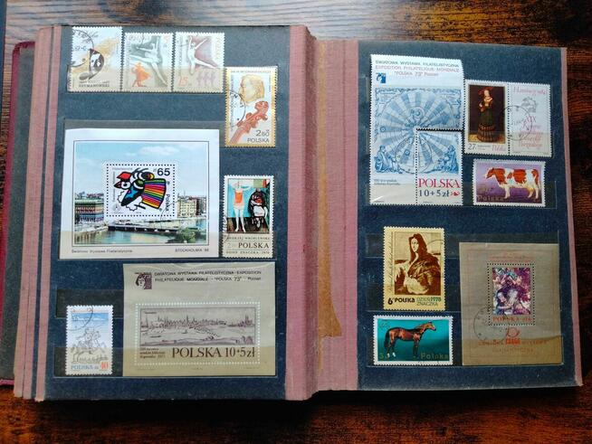 Kolekcja polskich znaczków pocztowych