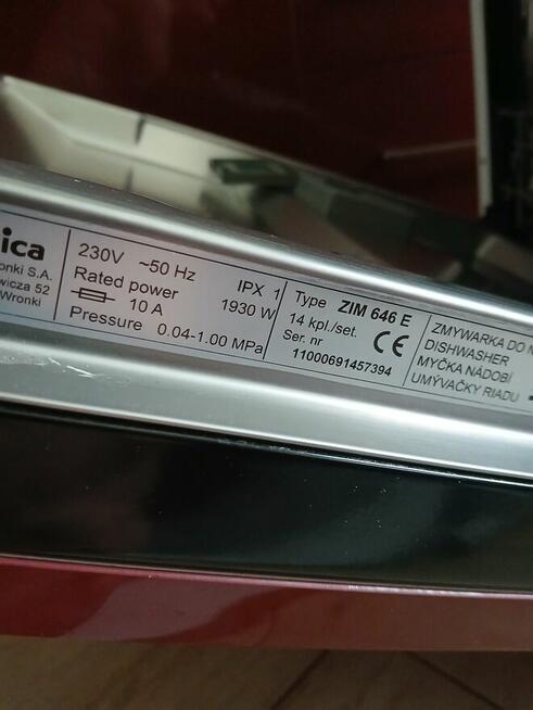 Sprzedam zmywarkę Amica ZIM646E