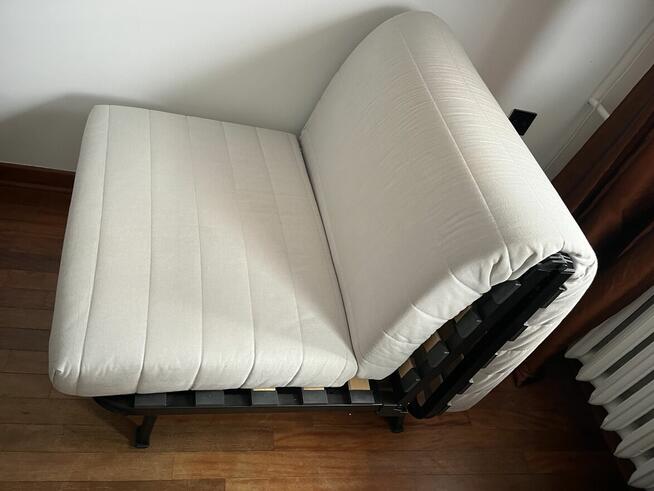 Fotel rozkładany z funkcją spania Ikea LYCKSELE LÖVÅS