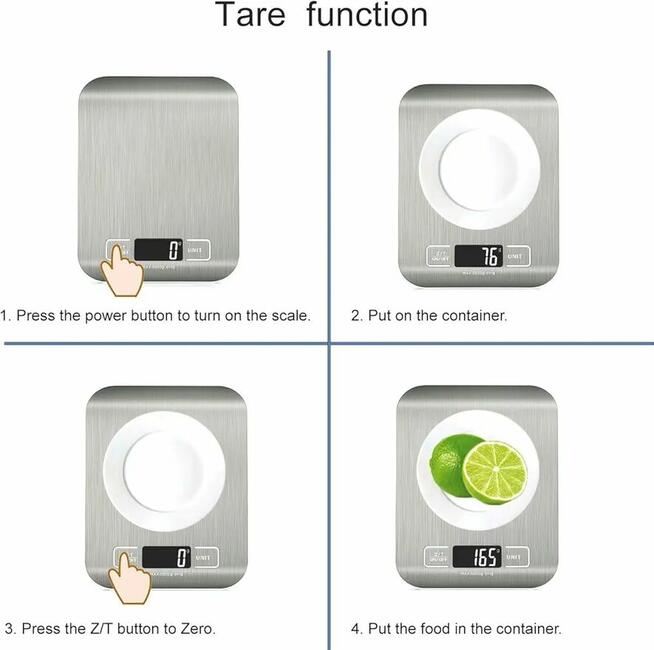 WAGA KUCHENA ZE STALI NIERDZEWNEJ