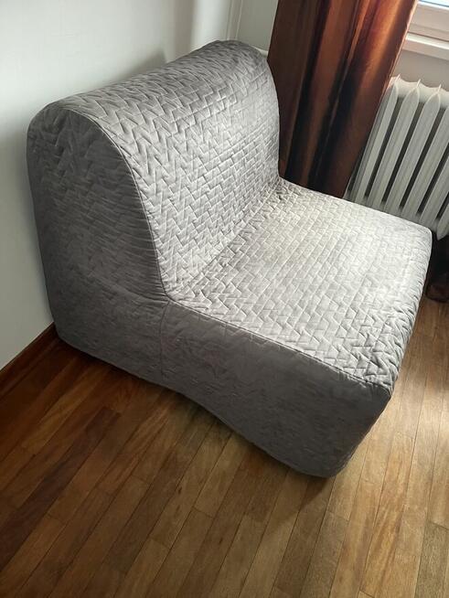 Fotel rozkładany z funkcją spania Ikea LYCKSELE LÖVÅS