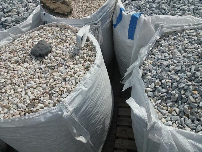 Otoczaki/żwiry polskie naturalne ozdobne tona z dostawą