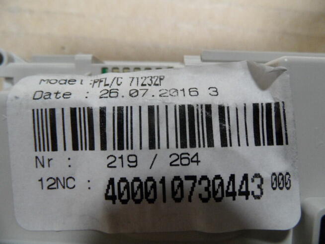 programator pralki polar PFLC71232P