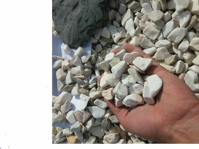Otoczaki/żwiry polskie naturalne ozdobne tona z dostawą