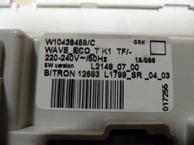 programator pralki polar PFLC61232P