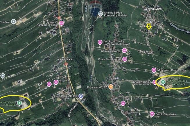 Widokowa działka budowlana w Czarnej Górze.