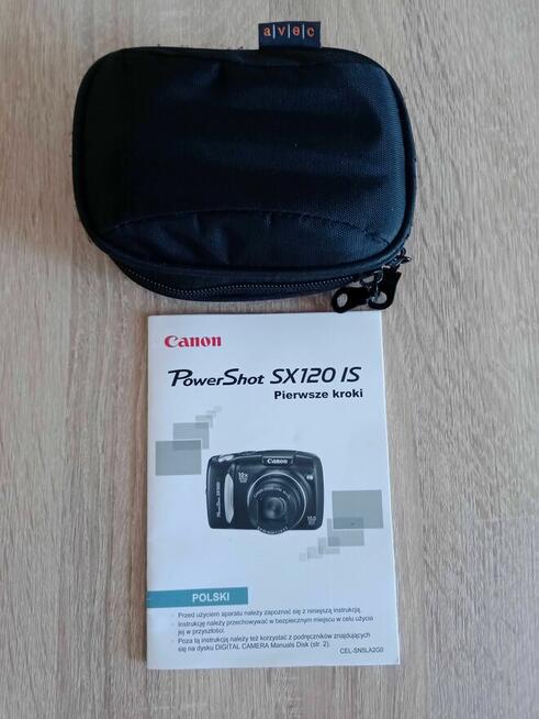 Klasyk aparat cyfrowy Canon PowerShot SX120 IS