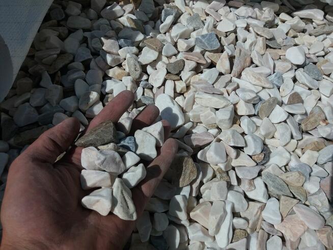 Otoczaki/żwiry polskie naturalne ozdobne tona z dostawą