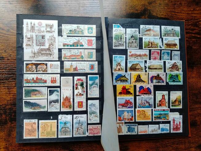 Ciekawa kolekcja znaczków pocztowych