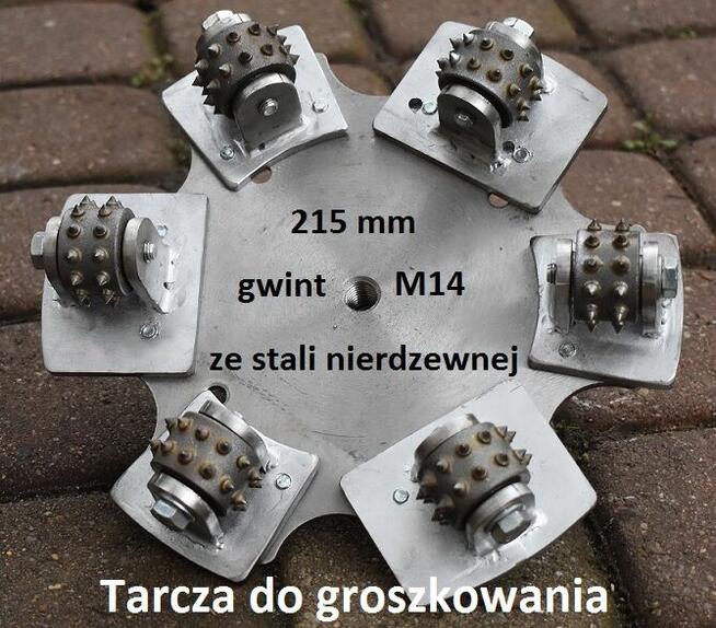 Szlifowanie - tarcza 500 z diamentami 16,fi 100