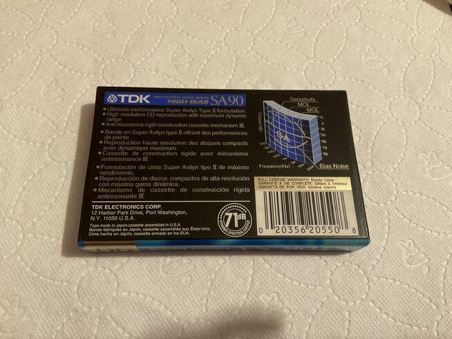 Kasety Basf 90 i TDK SA 90