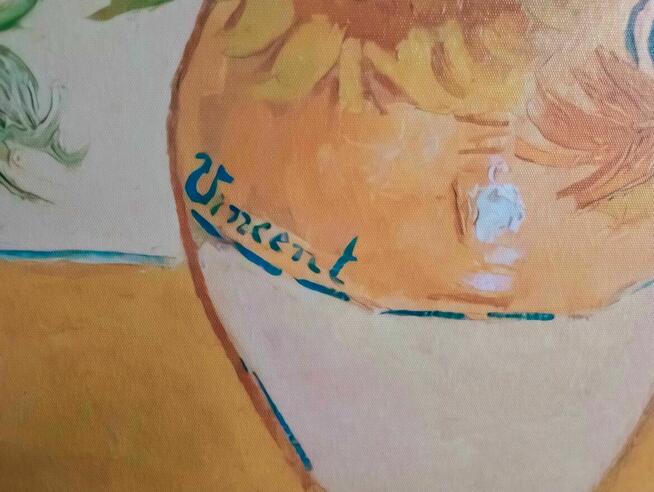 Obraz na płótnie - Słoneczniki, Vincent van Gogh, 50x70cm