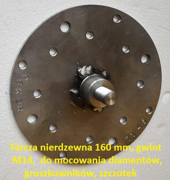 Szlifowanie - tarcza 500 z diamentami 16,fi 100