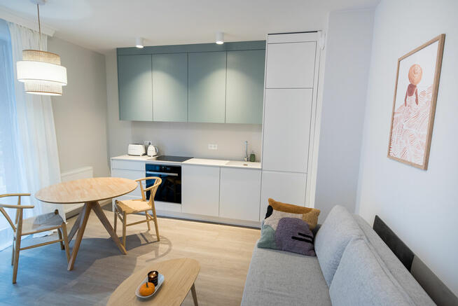 Mieszkanie Centrum Gdańska przy Wyspie Spichrzów. Studio