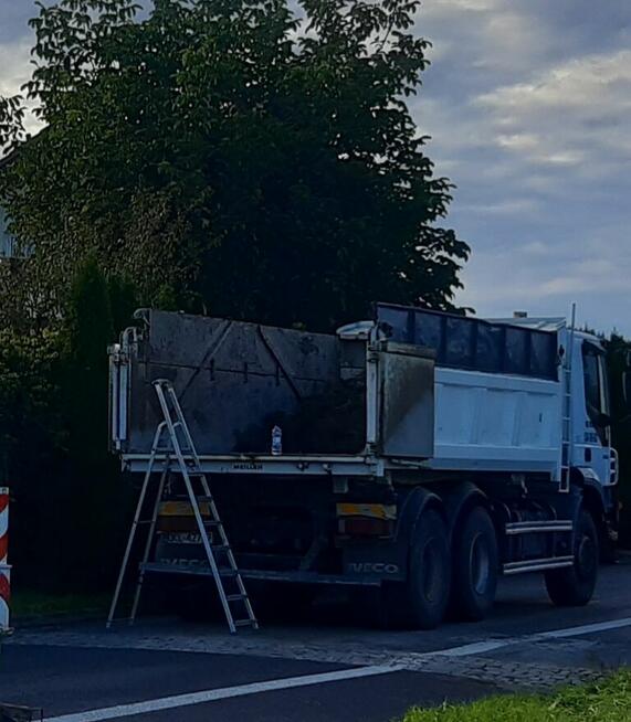 Uslugi wywrotka do 14 ton
