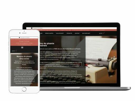 Nowoczesna strona www WordPress sklep internetowy WooCommerc