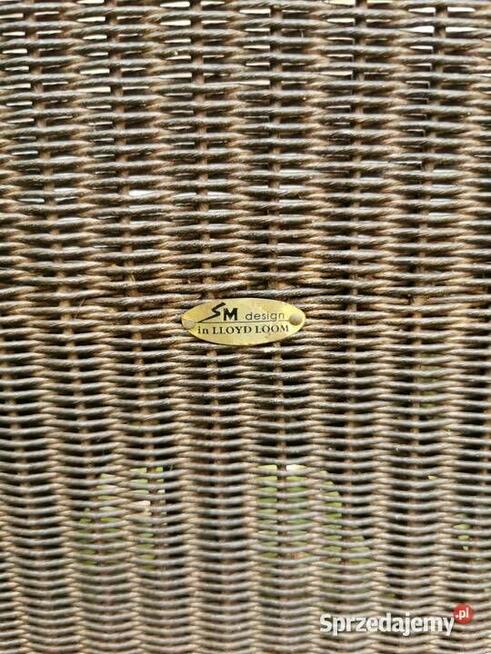 Krzesła do jadalni na taras Lloyd Loom Rattan 6 szt.
