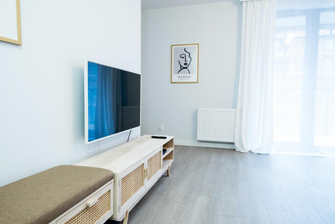 Mieszkanie Centrum Gdańska przy Wyspie Spichrzów. Studio