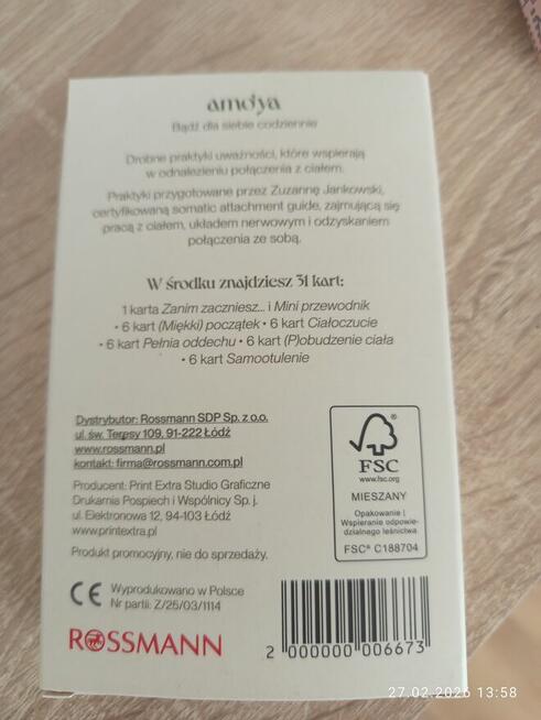 Karty Amoya z Rossman