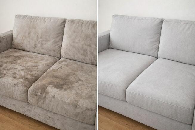 Pranie tapicerki meblowej - narożniki, sofy, krzesła, etc.