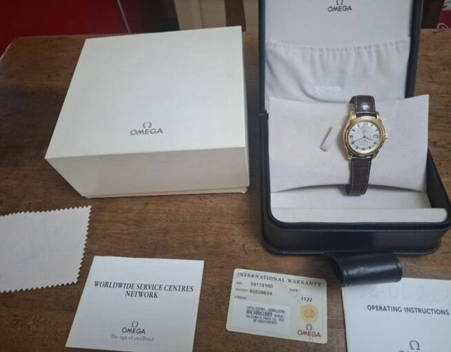 Zegarek Omega De Ville złota 18K edycja limitowana do 999 sz