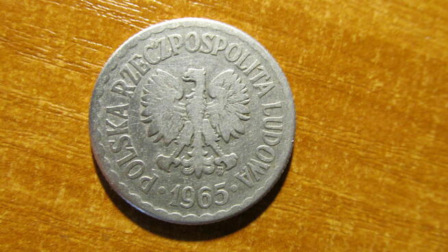 Moneta 1zł 1965