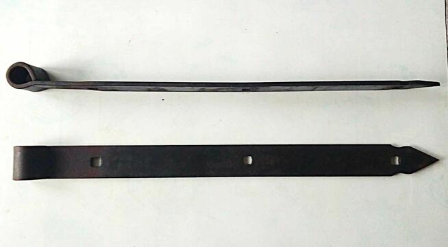 ZAWIAS PASOWY 400/4 mm Ozdobny do bram furtek drzwi okiennic