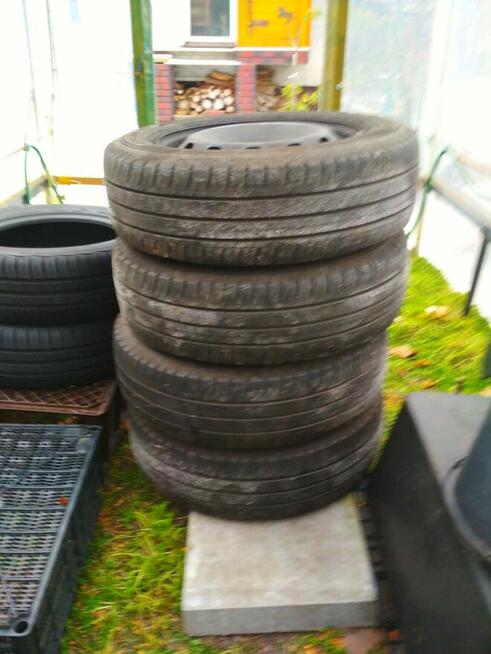 opony goodyear 205/65/16c felgi stal do Bus vivaro trafic