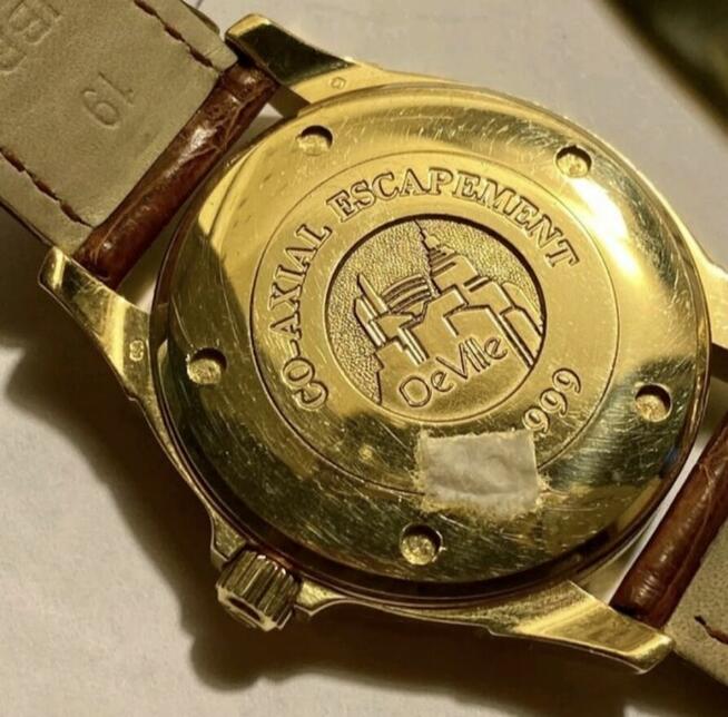 Zegarek Omega De Ville złota 18K edycja limitowana do 999 sz