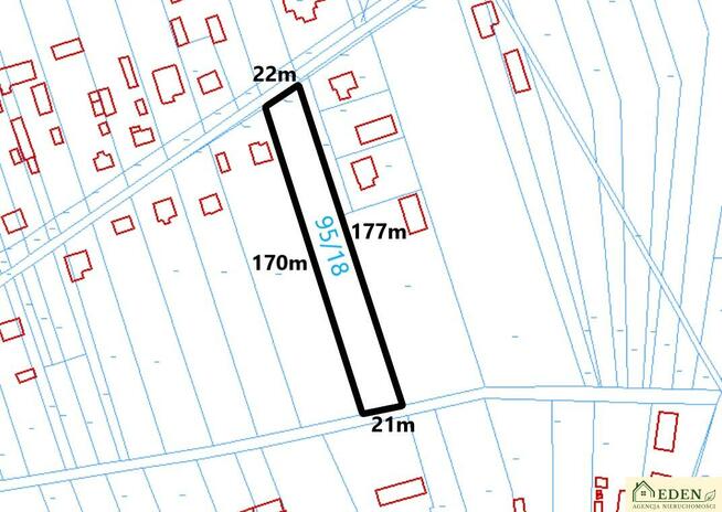 Działka budowlana Gołaszyn gm. Łuków