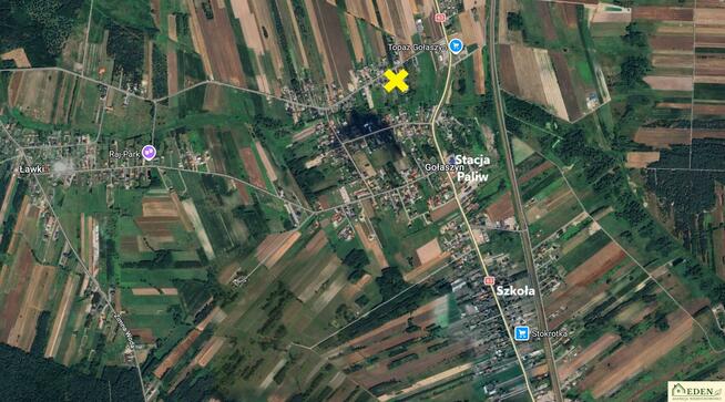 Działka budowlana Gołaszyn gm. Łuków