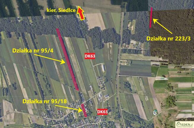 Działka budowlana Gołaszyn gm. Łuków