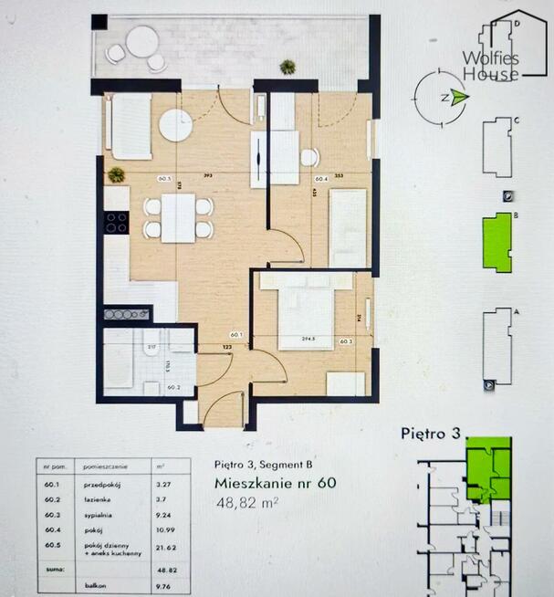 Mieszkanie Kraków Prądnik Biały, Górka Narodowa, Macieja Słomczyńskiego