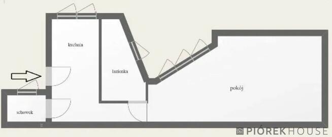 Kawalerka na Pradze-Północ