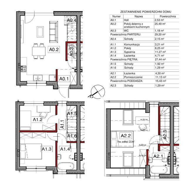 Wykończony bliźniak Wawer bez PCC i %