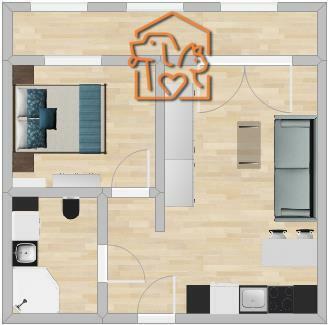 2 pokoje z balkonem, pet friendly, Osiedle Avia 1