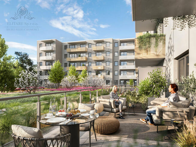 Mieszkanie 3pok, 58,35m2 z balkonem, ogrz.miejskie Krzyki, Partynice Wrocław