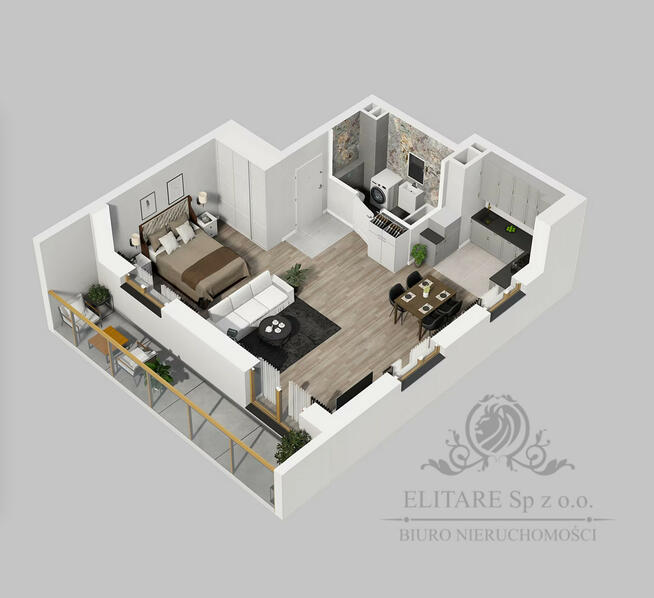 Mieszkanie 49,4m2 z widokiem na rzekę/Kleczków Wrocław