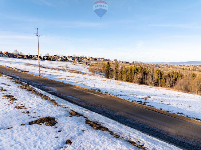 Działka przy drodze gminnej Sierockie