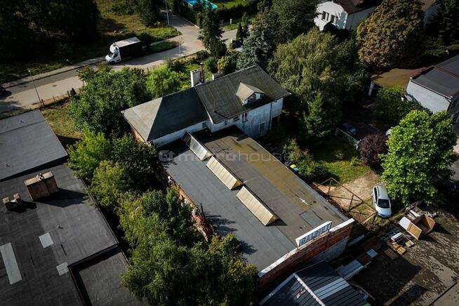 Budynek warsztatowo-mieszkaniowy w Toruniu.