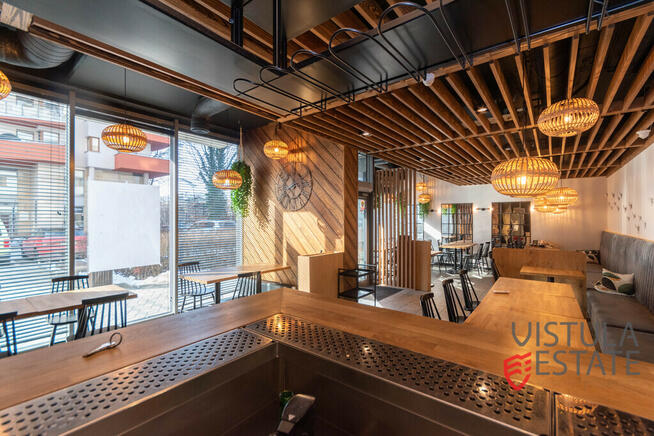 LOKAL GASTRONOMICZNY - WYPOSAŻONY/BRAK ODSTĘPNEGO